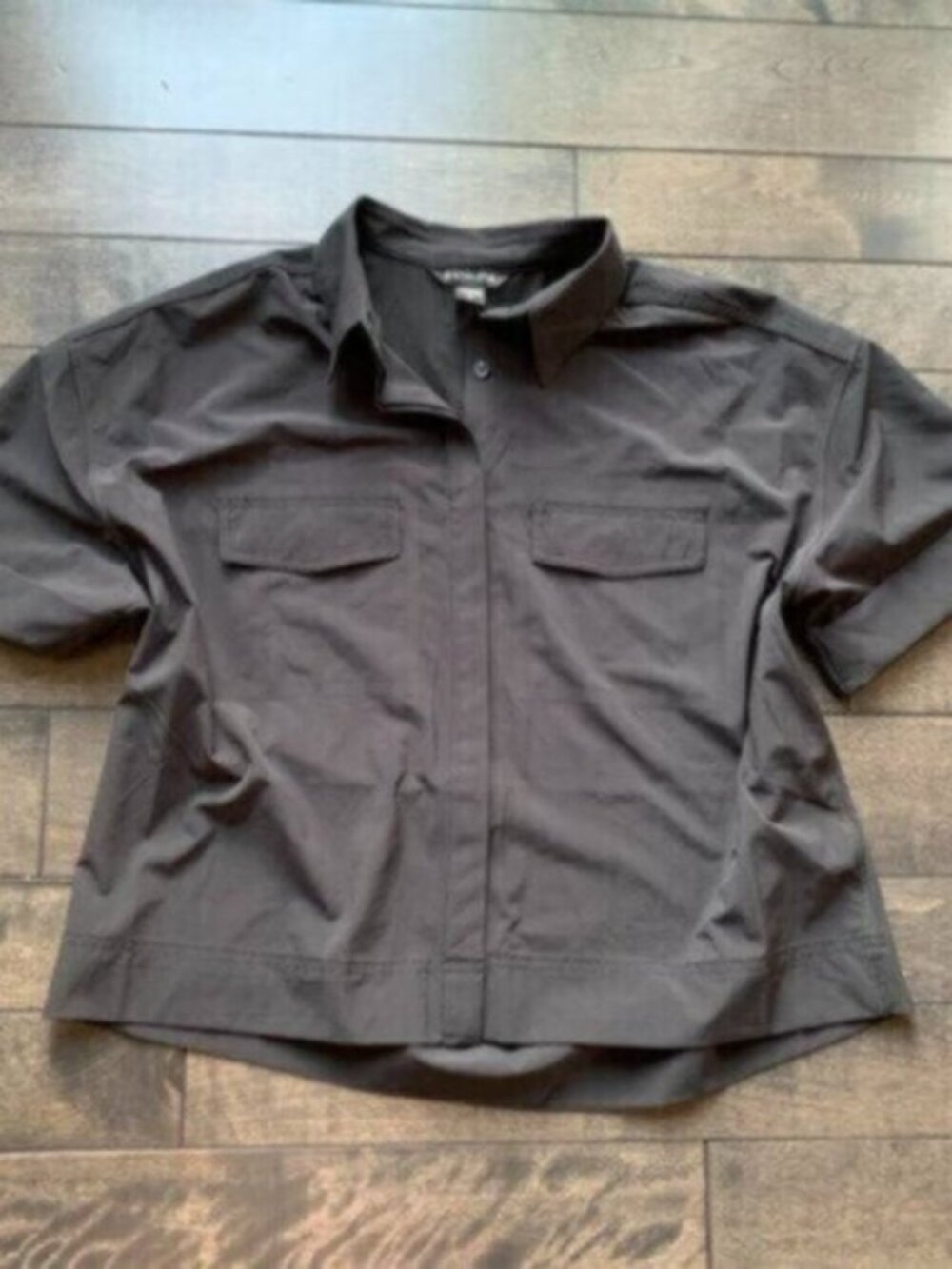 Athleta Button Down Tech Shirt